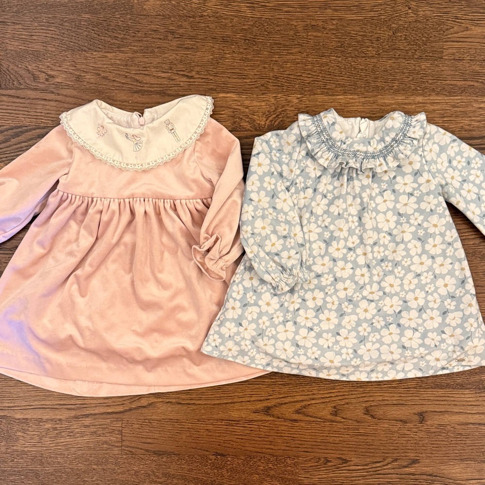 2 designer dresses! 18-24mos.  - Mayoral & Edgehill Collection